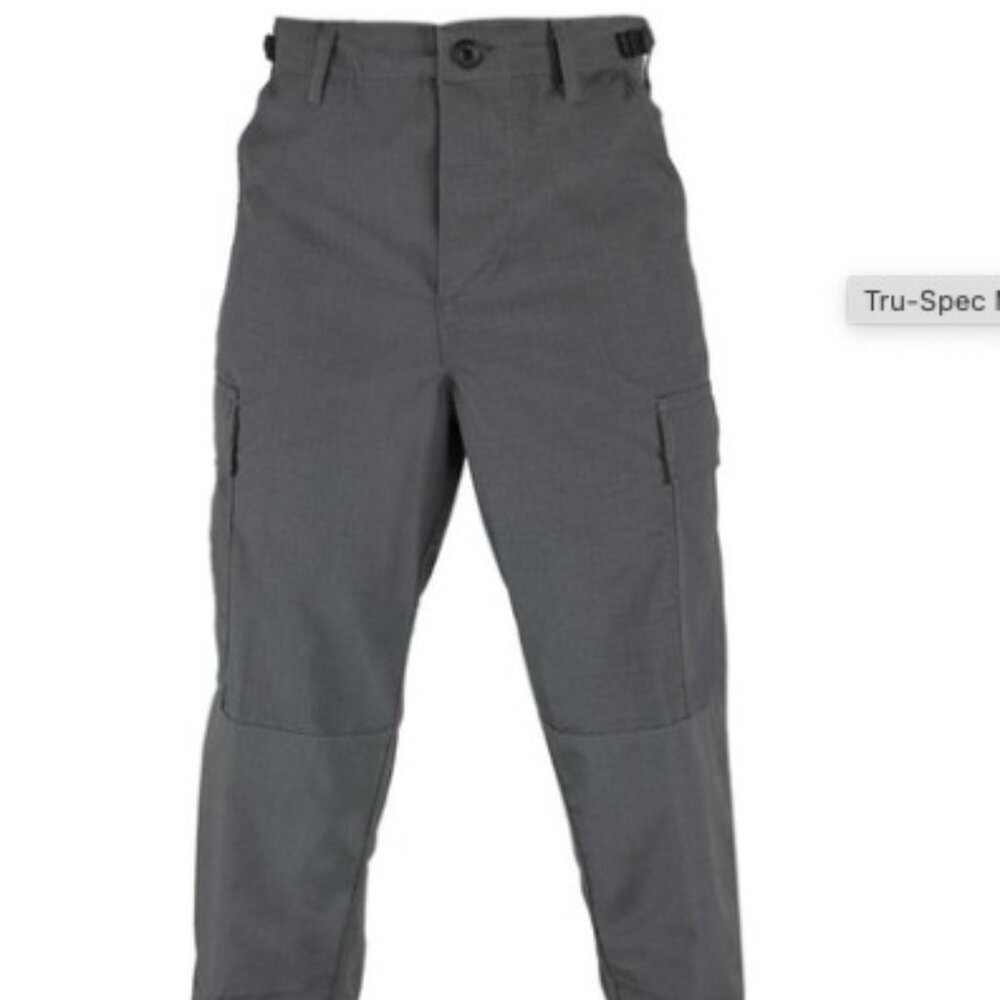 Tru-Spec Tactical Response Gray BDU Pants (Size M)